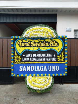 Papan Bunga Duka di Sijenjang